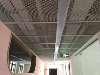 Facade Expanded Exterior Wall Mesh Panel 2.35mm Thick Aluminum Alloy