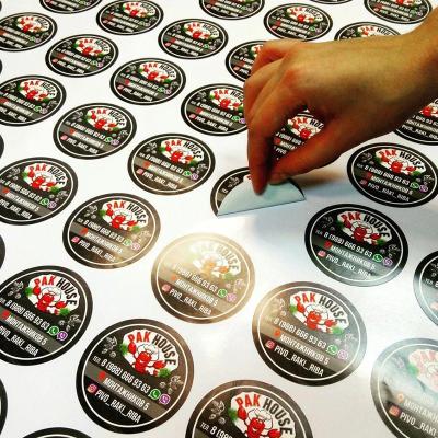 O papel impermeável antiestático da etiqueta para a impressão de tela de seda personalizou