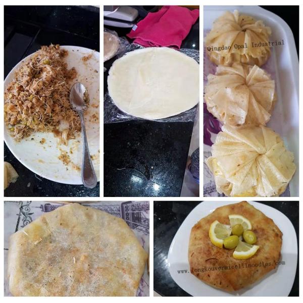 Высушенные лапши вермишели Longkou фасолей зеленого цвета морепродуктов