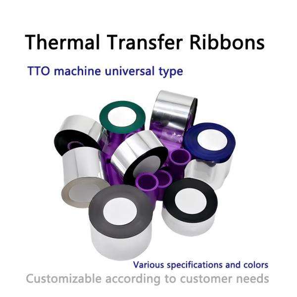 Scratch-Resistant Black and White TTO Ribbon - Model IR33600 OR33600