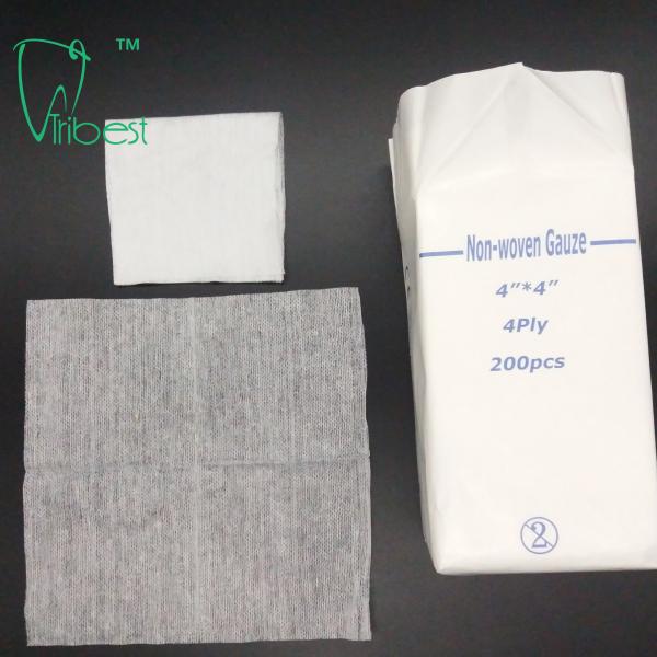 Hospital Dental Wound Care Gauze Pads 2x2 4 Ply