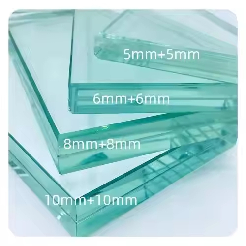 Fireproof 4mm Laminated Glass Sheet For Elegant Shower Room Design