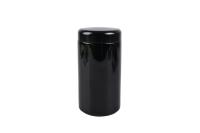 Vidros vazios de vidro preto com creme cosmético 20ml 60ml 100ml 150ml 200ml 2oz 4oz com tampa