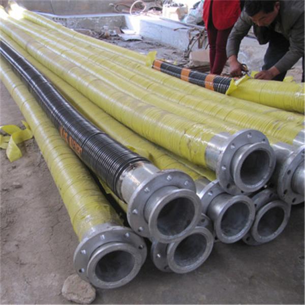Nitrile Oil Suction Discharge Dock Hose , Fuel Oil Delivery Tank Truck Hose