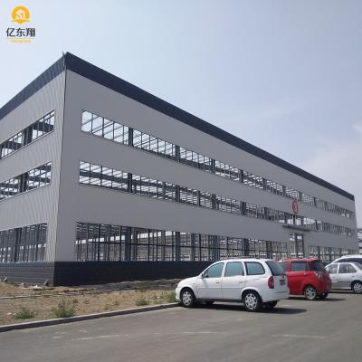Q235 Q345B Steel Structure Workshop Building With Galvanized Purlin Roof Structure