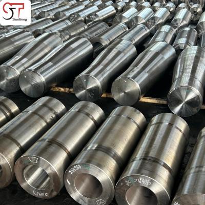 42CrMo Forged Steel Hollow Cylinder 100kg To 7000kg Open Die Forging
