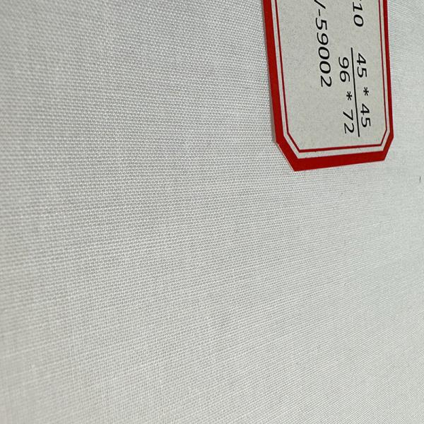 90/10 TC Pocket Fabric Luggage Lining 96X72 Bleached Dyed Fabric Custom