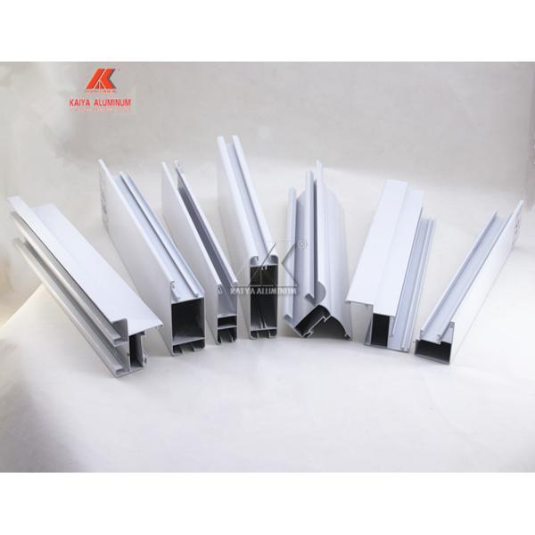 Powder Coating Extrusion Aluminium Sliding Door Profiles T3 Temper