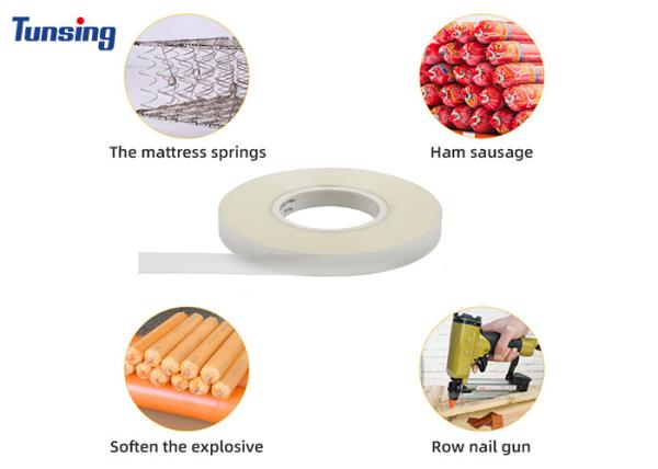 Transparent Hot Melt Adhesive Film Tape For U/C Nail Steel Nails Row Nails Aluminum Buckles