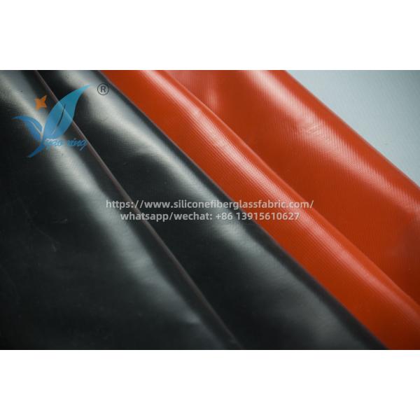 Custom Size Heat Resistant Silicone Coated Fiberglass Fabric