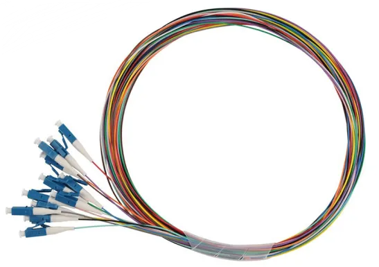 PVC LSZH 0.9mm 12 режим отрезка провода OS2 G652D G657A1 LC UPC цвета одиночный