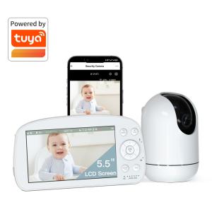 1080p HD WiFi Baby Monitor with App and Two-Way Audio