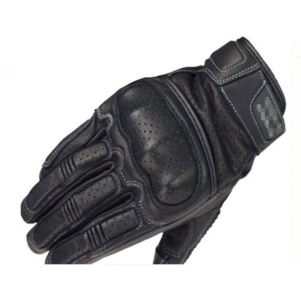 Motorbike Motocross Full Finger Leather Motorcycle Gloves S-M-L-XL with Customized Logo