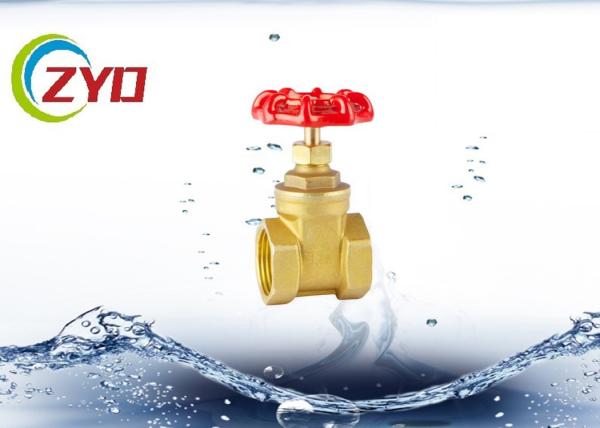High Pressure Brass Plumbing Valves 70B Design Manual Straight Sliding Type