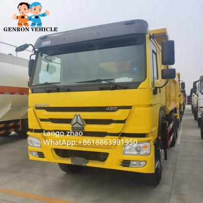 Motor de direção hidráulico HC16 6X4 Tipper Dump Truck do Euro 3