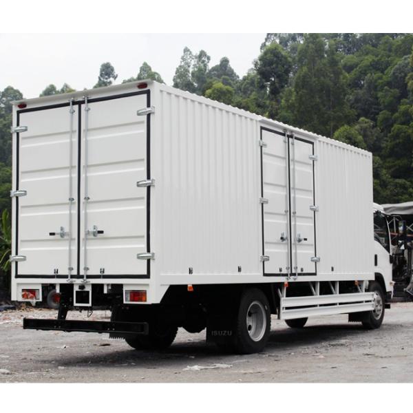 Suministro de la fábrica 4X2 ISUZU 131HP camión furgonetas camiones de carga furgoneta