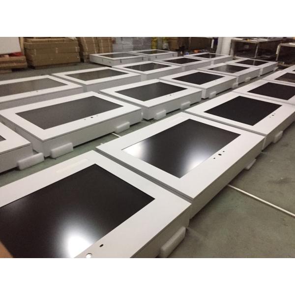 Dustproof High Resolution Advertising Digital Signage Touch Kiosk For Commercial Buildings