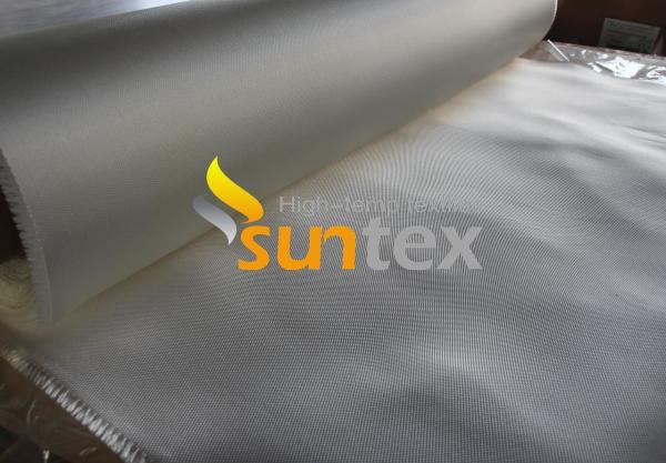 O silicone da fabricação da fibra de vidro revestiu o material do vidro de fibra da tela de pano