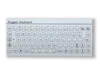 IP67 68 touches Mini clavier PC industriel léger anti-statique clavier robuste Panneau arrière monté à -40 °C