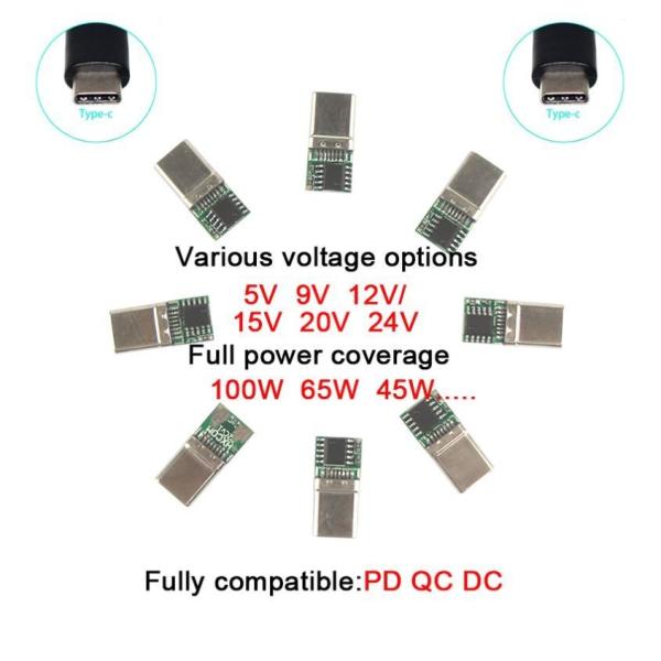 USB C - DC 5521 ケーブル 100W PD 充電対応 ラップトップ モニター