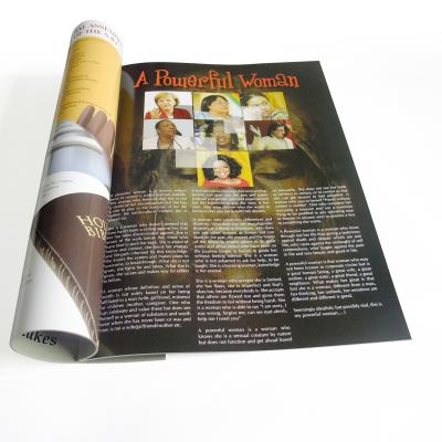 Papier blanc de carte, blanc avec le papier gris de carton, magazines du commerce d'impression de papier spécial