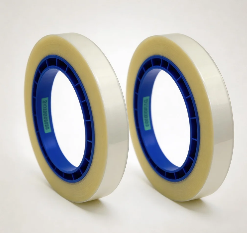 PET single - sided self - adhesive cover tape, used for SMD carrier tape sealing with stable peel force.