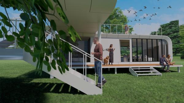 FULL-KING Apple Cabin House The Perfect Solution for Your Accommodation Needs