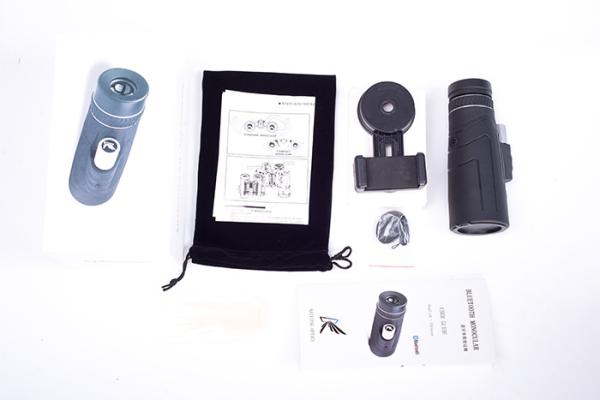 ABS BAK7 7x52 Waterproof Monocular , Eyepiece Focusing Pocket Wide Angle Monocular Telescope