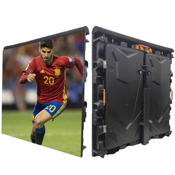 Экран СИД спорт П10 баскетбола футбола привел рекламу периметра