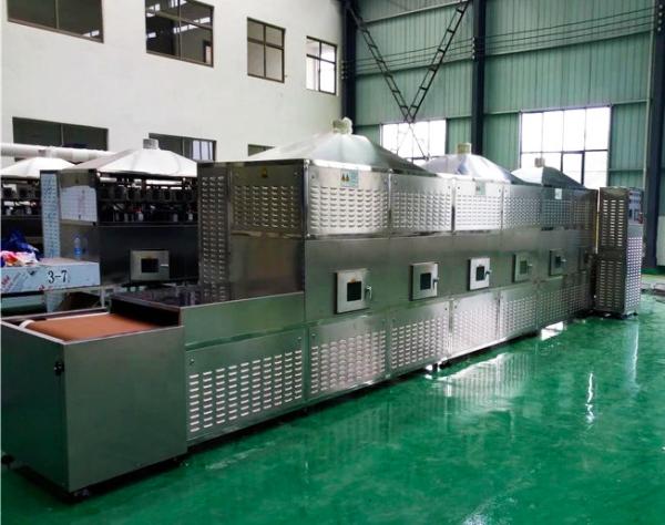 Black Soldier Shrimp Mirowave Dryer Machine 220V 50 To 500kg/ H Tunnel Drying Machine