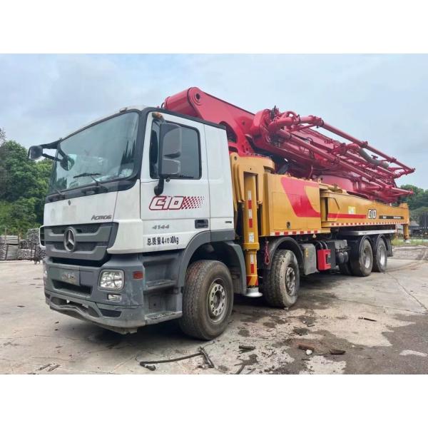 2019 SA Ny 62m Used Concrete Pump Truck for Construction on Mercedes Benz Boom Pump