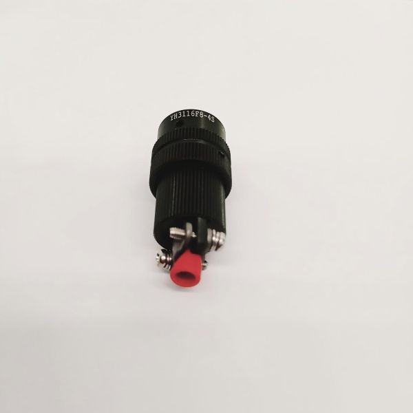 Female Aviation Plug Connector Small 4 Pin Jack Connector Light Weight With Backshell YH3116FB-4S
