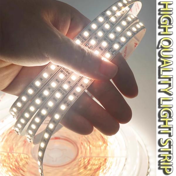 24V Self-Adhesive Bare Board Linear LED Strip Light For Aluminum Channel Ceiling And Cabinet Lighting