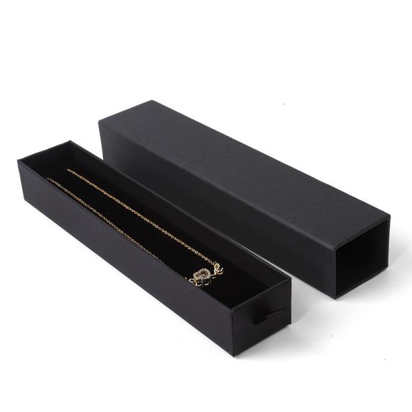 Rectangular jewellery Box Eco Friendly square paper pink drawer Jewelry Box