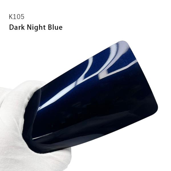K105 TPU couleur peinture de voiture film de protection de couleur bleu foncé