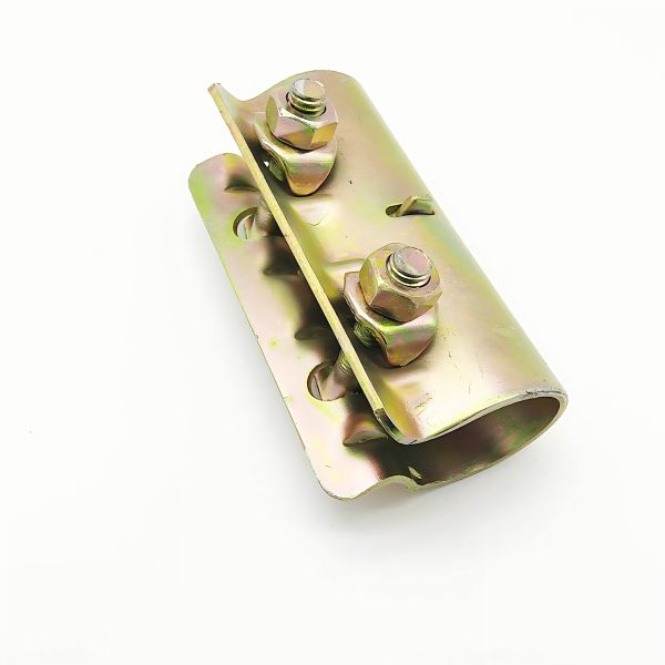 Quick Connect Scaffolding Accessory Golden Scaffolding Sleeve Couplers Durable