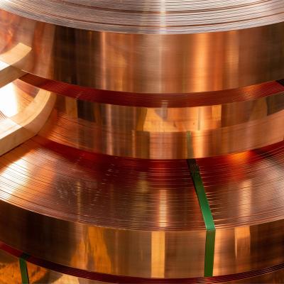 Rolo de fita de cobre Excelente resistência à corrosão Grau Cu-ETP