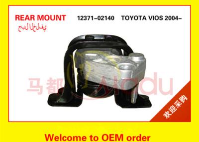Black Color  Auto Engine Mounts For VIOS Car 2004 12371-02140 1 Year Warranty