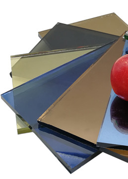 Строительное отражающее плавучее стекло с цветами синий/зеленый/бронзовый/желтый