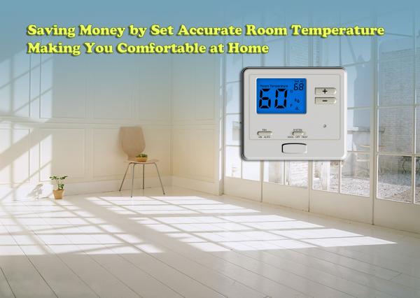 Termostato não programável Underfloor do aquecimento do banheiro que aquece e que refrigera 24V