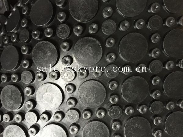 Anti - fatigue drainage kitchen rubber mats heavy duty and oil resistant