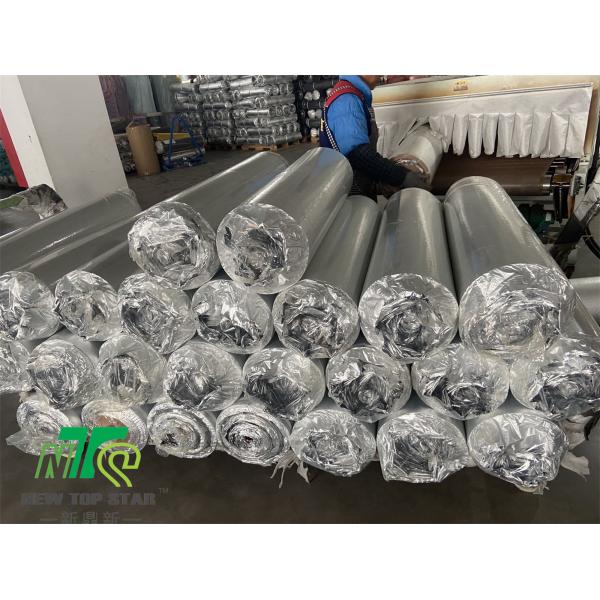 220kg/cbm Cork Acoustic Floor Underlayment 2mm Aluminium Foil Underlay For Flooring Heating