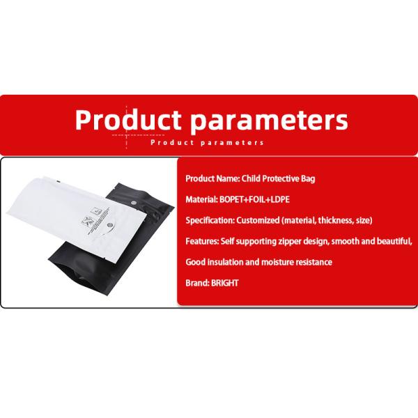 Sacos Mylar Resistentes a Crianças Proof de Olor Personalizado Resistente a Crianças Saco de Plastico Com Fecho de Zipper Proof