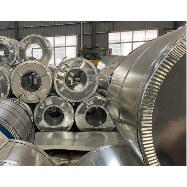 Low Carbon Galvanized GI Steel Coil 26 28 Gauge 6 Mm Hot Dipped