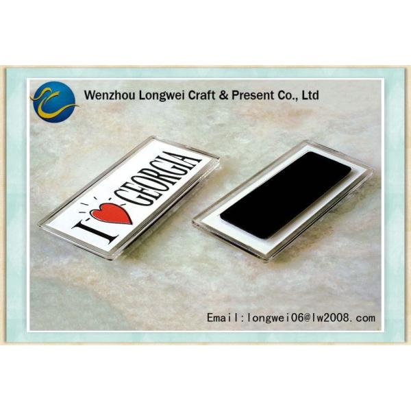 Магнит холодильника кейчайн красивого фото пейзажа акриловый как сувенир ДИИ