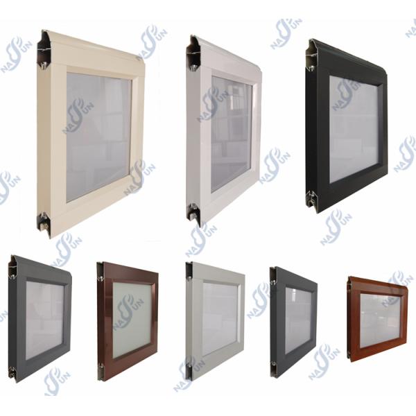 ПК двери OEM дверь Windows полностью прозрачного промышленного секционного автоматического алюминиевая секционная