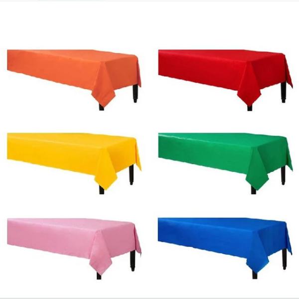 Clear Spunbond PP Dot Style Non Woven Table Cover Tear Proof Oilproof