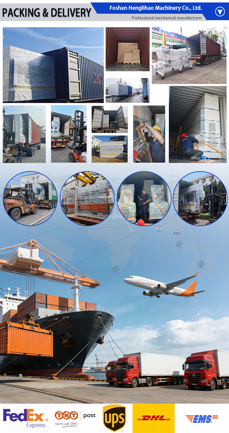 Full Automatic 100T Gantry Moving Hot Press for Laminate Decorative Wall Panels