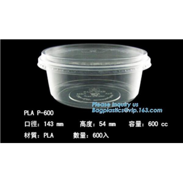 Коробка бенто пластикового устранимого пластикового взятия качества еды отсутствующая с 4 отсек, пищевой контейнер контейнеров пластиковый течебезопасный