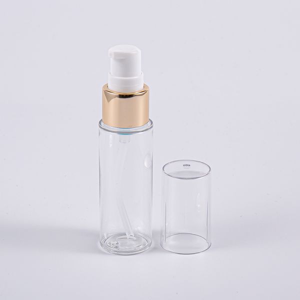 Travelling PETG Lotion Bottle With Pump Thick Walled 20ml 30ml 40ml